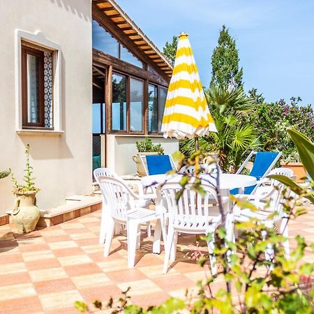 Villa Verde Con Vista Sul Mare San Vito Lo Capo Exteriör bild