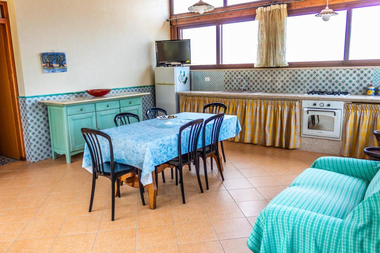 Villa Verde Con Vista Sul Mare San Vito Lo Capo Exteriör bild